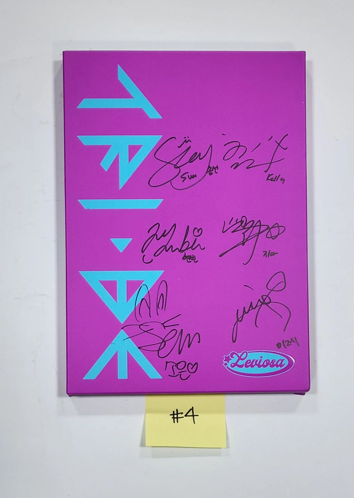 TRI.BE 'LEVIOSA' - Hand Autographed(Signed) Promo Album - HALLYUSUPERSTORE