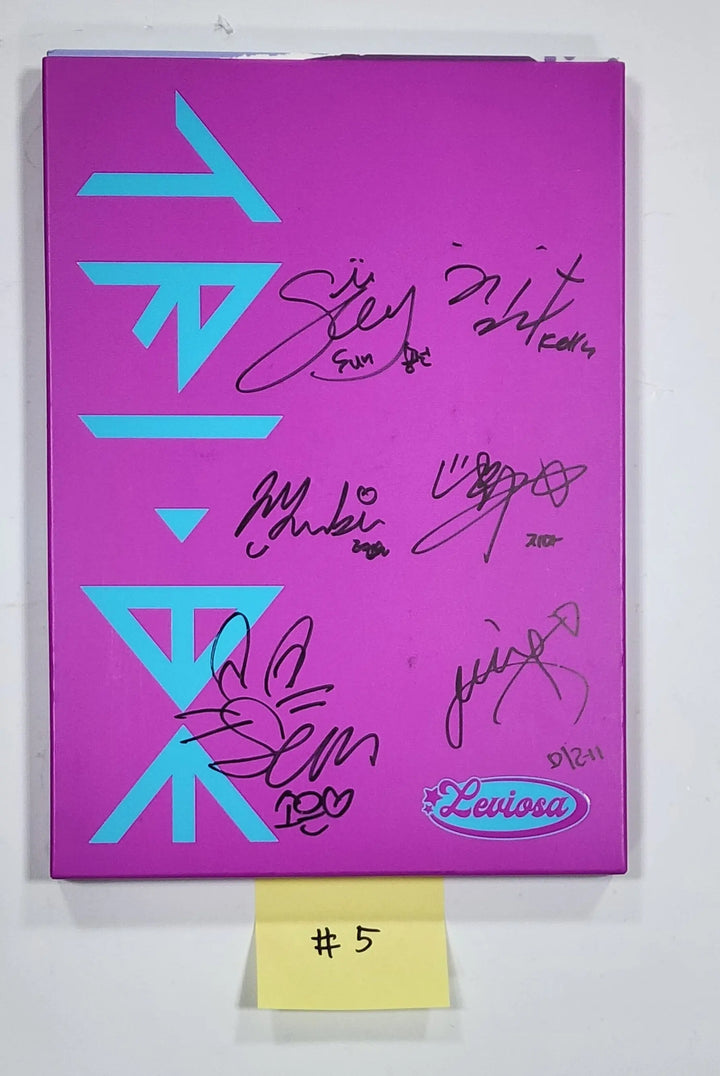 TRI.BE 'LEVIOSA' - Hand Autographed(Signed) Promo Album - HALLYUSUPERSTORE