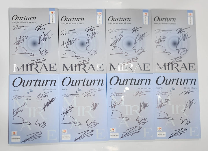 MIRAE "Ourturn " 4th Mini - Hand Autographed(Signed) Promo Album - HALLYUSUPERSTORE