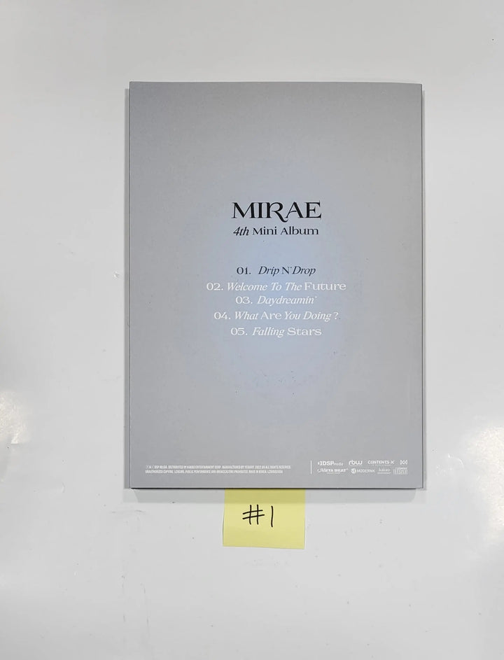 MIRAE "Ourturn " 4th Mini - Hand Autographed(Signed) Promo Album - HALLYUSUPERSTORE