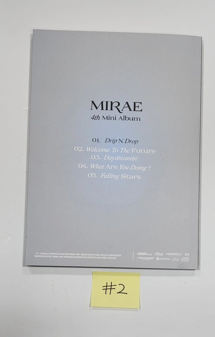 MIRAE "Ourturn " 4th Mini - Hand Autographed(Signed) Promo Album - HALLYUSUPERSTORE