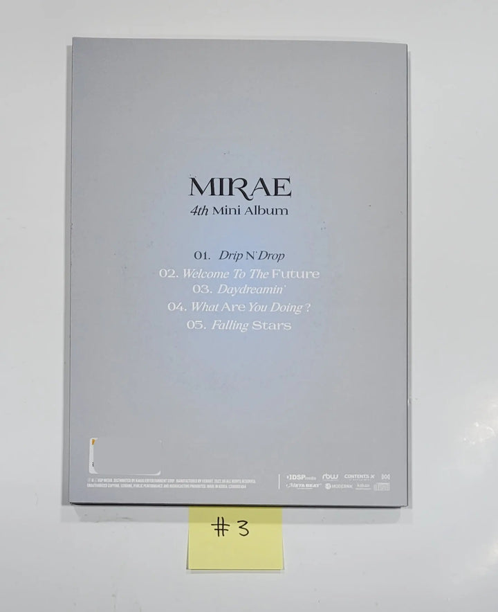 MIRAE "Ourturn " 4th Mini - Hand Autographed(Signed) Promo Album - HALLYUSUPERSTORE