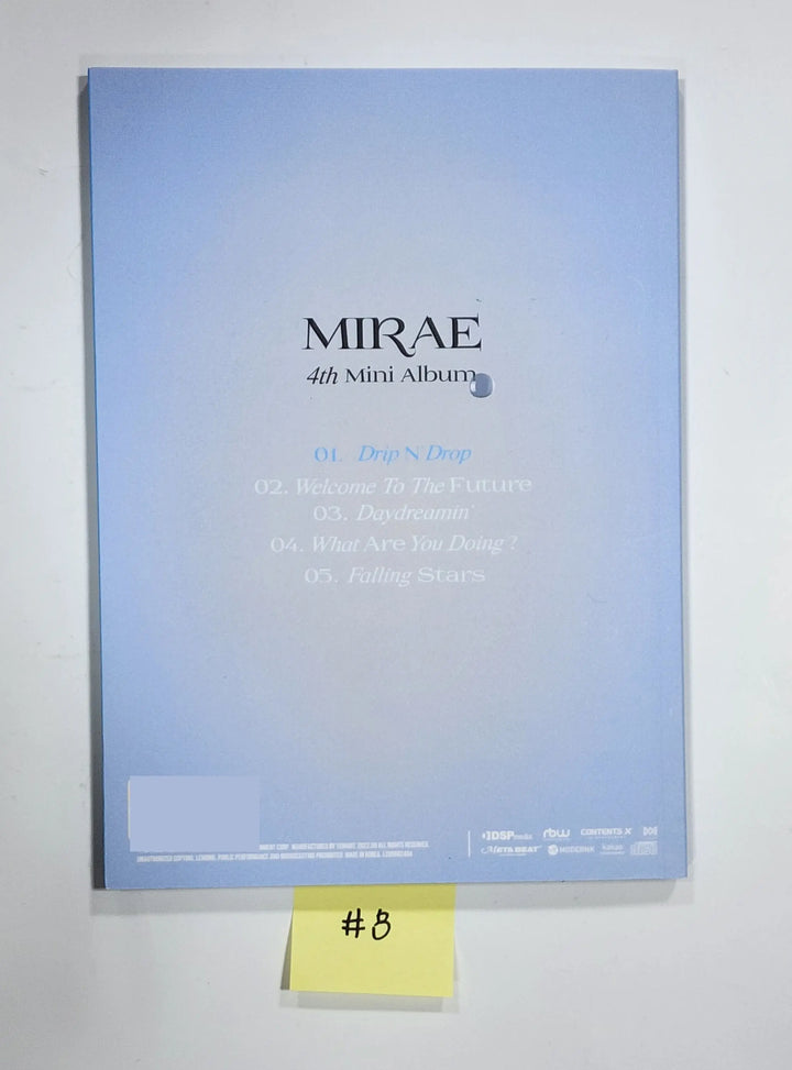 MIRAE "Ourturn " 4th Mini - Hand Autographed(Signed) Promo Album - HALLYUSUPERSTORE