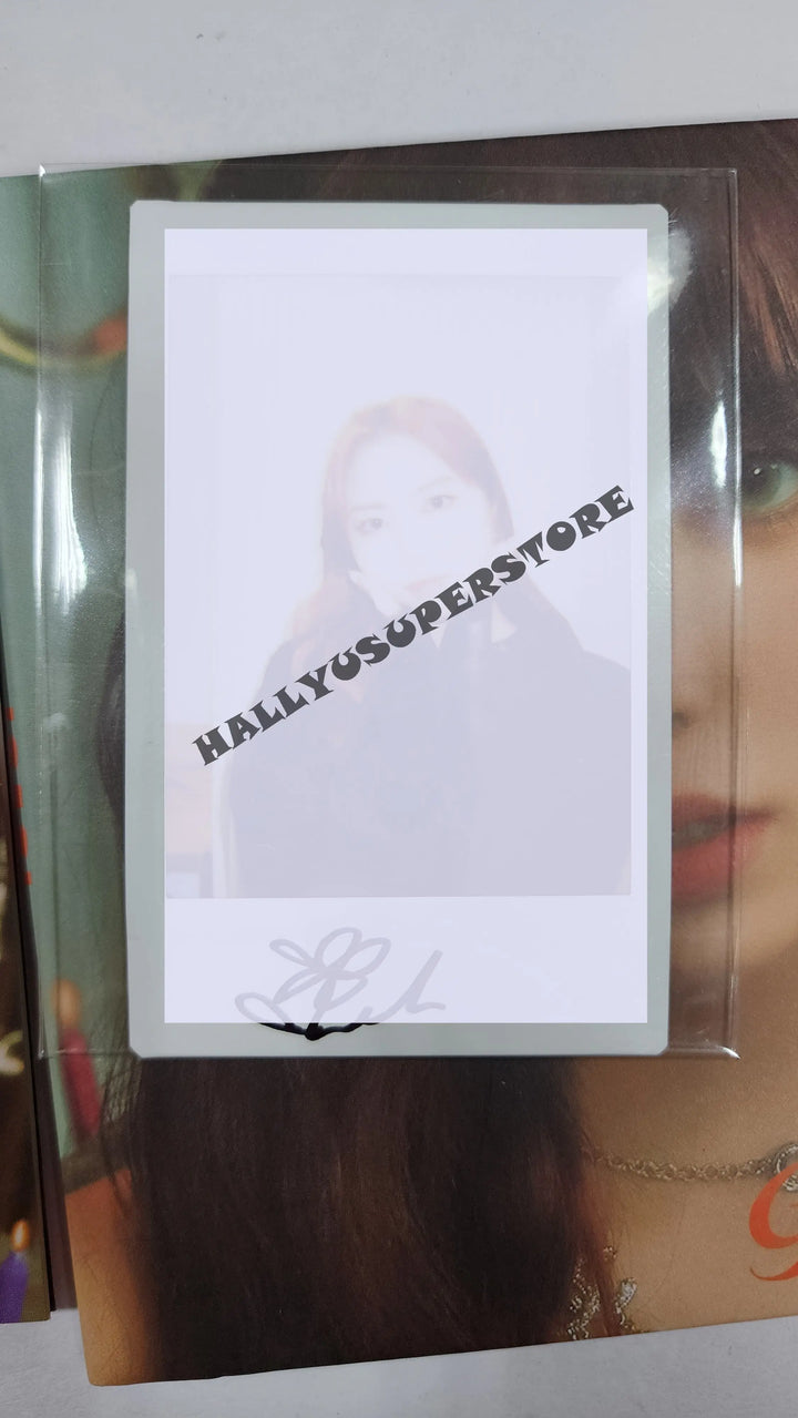 IREH (of Purple Kiss) 4th mini – Hand Autographed(Signed) Polaroid & Album - HALLYUSUPERSTORE