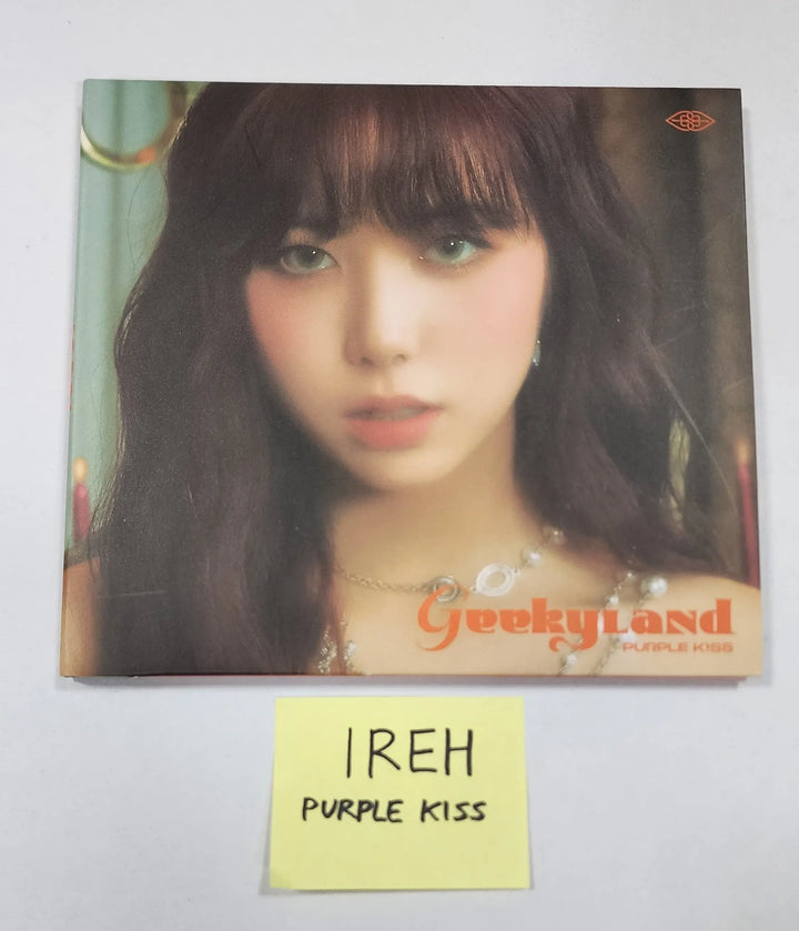 IREH (of Purple Kiss) 4th mini – Hand Autographed(Signed) Polaroid & Album - HALLYUSUPERSTORE
