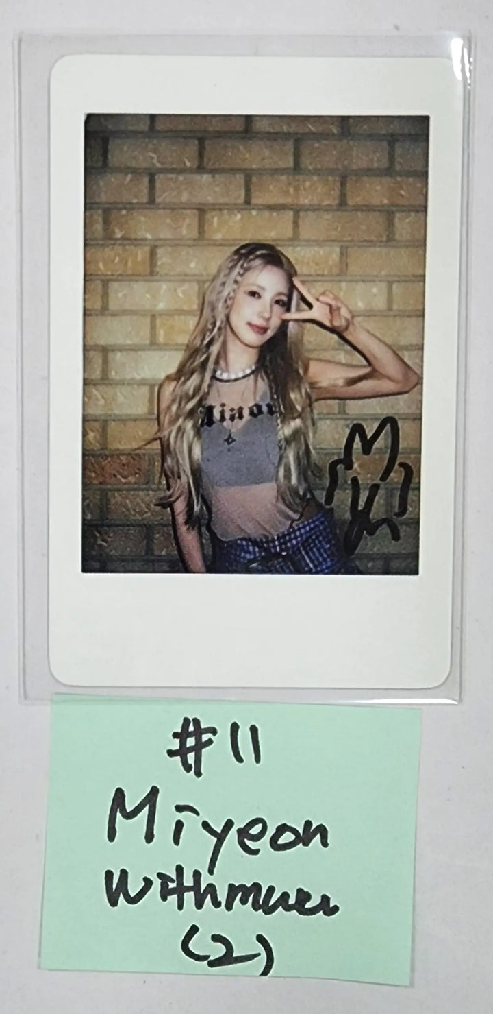 (g) I-DLE "I LOVE" - Withmuu Lucky Draw Event PVC Photocard - HALLYUSUPERSTORE