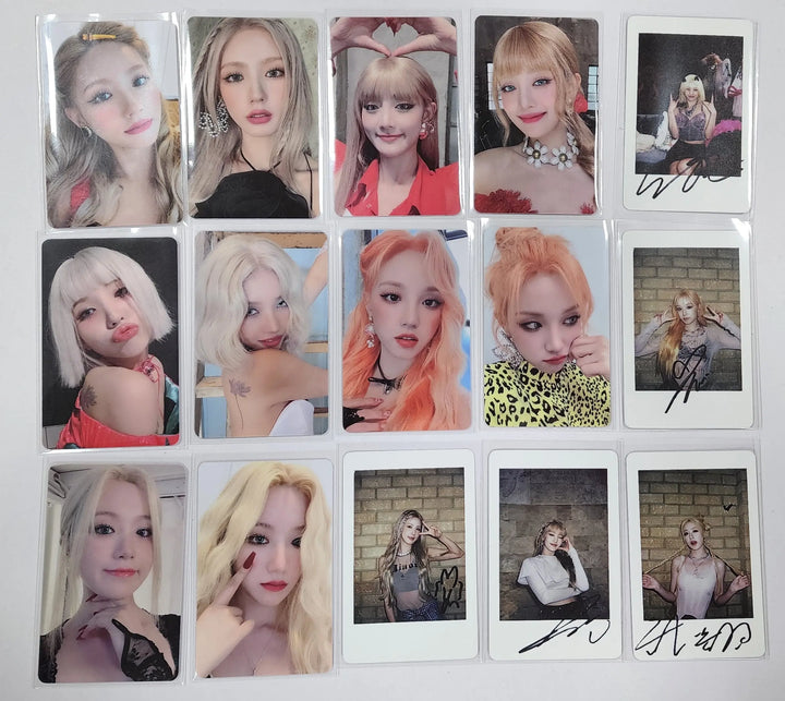 (g) I-DLE "I LOVE" - Withmuu Lucky Draw Event PVC Photocard - HALLYUSUPERSTORE