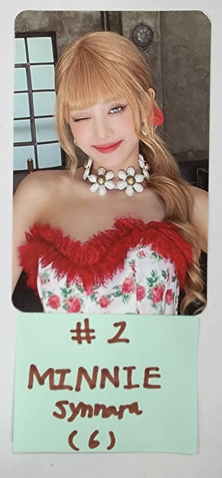 (g) I-DLE "I LOVE" - Synnara Pre-Oreder Benefit Photocard - HALLYUSUPERSTORE
