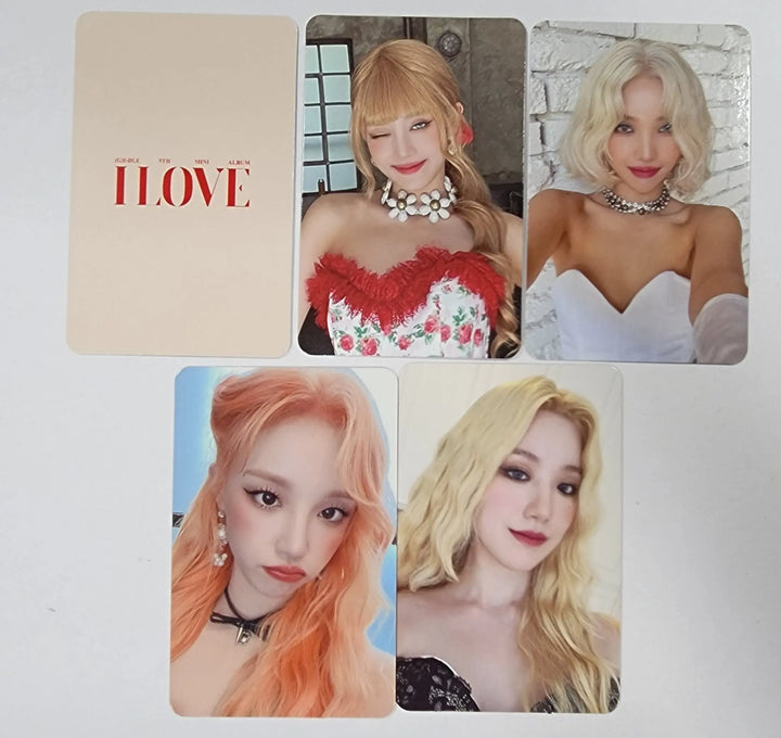 (g) I-DLE "I LOVE" - Synnara Pre-Oreder Benefit Photocard - HALLYUSUPERSTORE