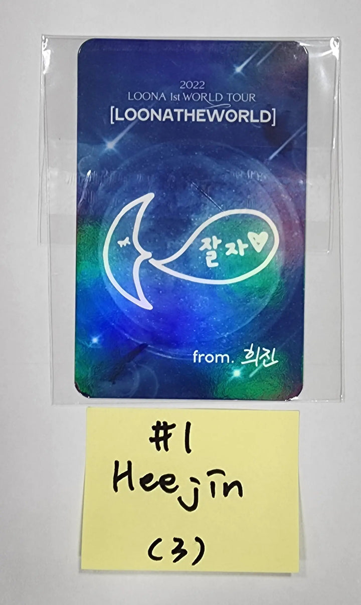 Loona "LOONATHEWORLD" 2022 Loona 1st World Tour - Mood Light Photocard - HALLYUSUPERSTORE