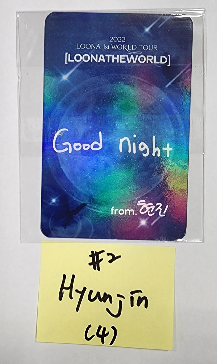 Loona "LOONATHEWORLD" 2022 Loona 1st World Tour - Mood Light Photocard - HALLYUSUPERSTORE