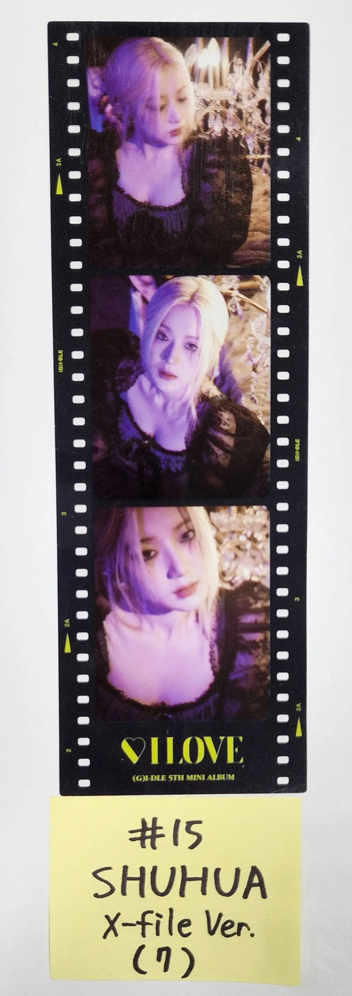 (g) I-DLE "I LOVE" - Official Bookmark, Mini Poster - HALLYUSUPERSTORE