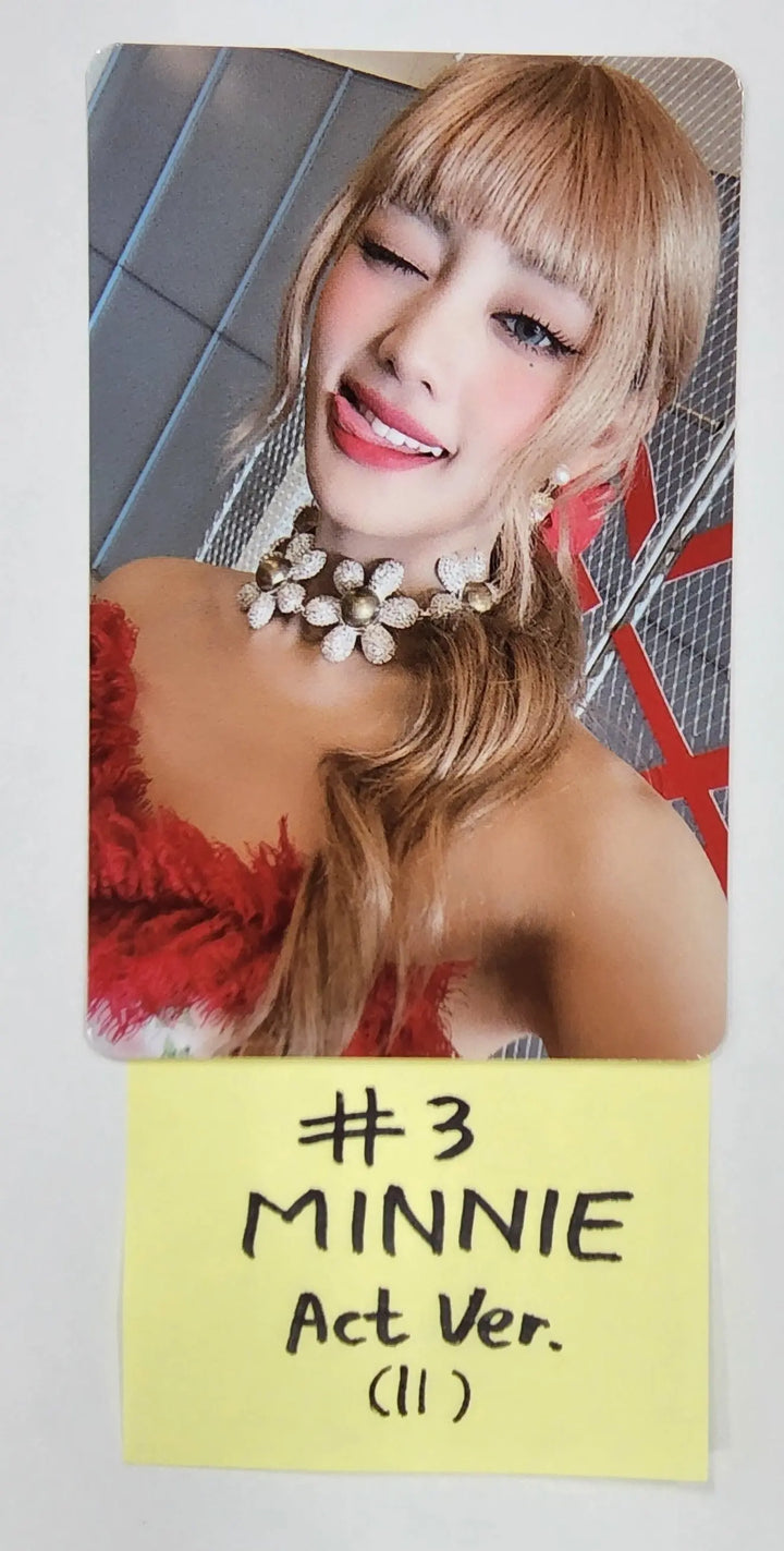 (g) I-DLE "I LOVE" - Official Photocard - HALLYUSUPERSTORE