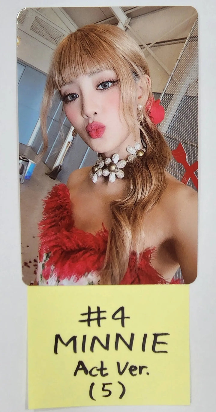 (g) I-DLE "I LOVE" - Official Photocard - HALLYUSUPERSTORE