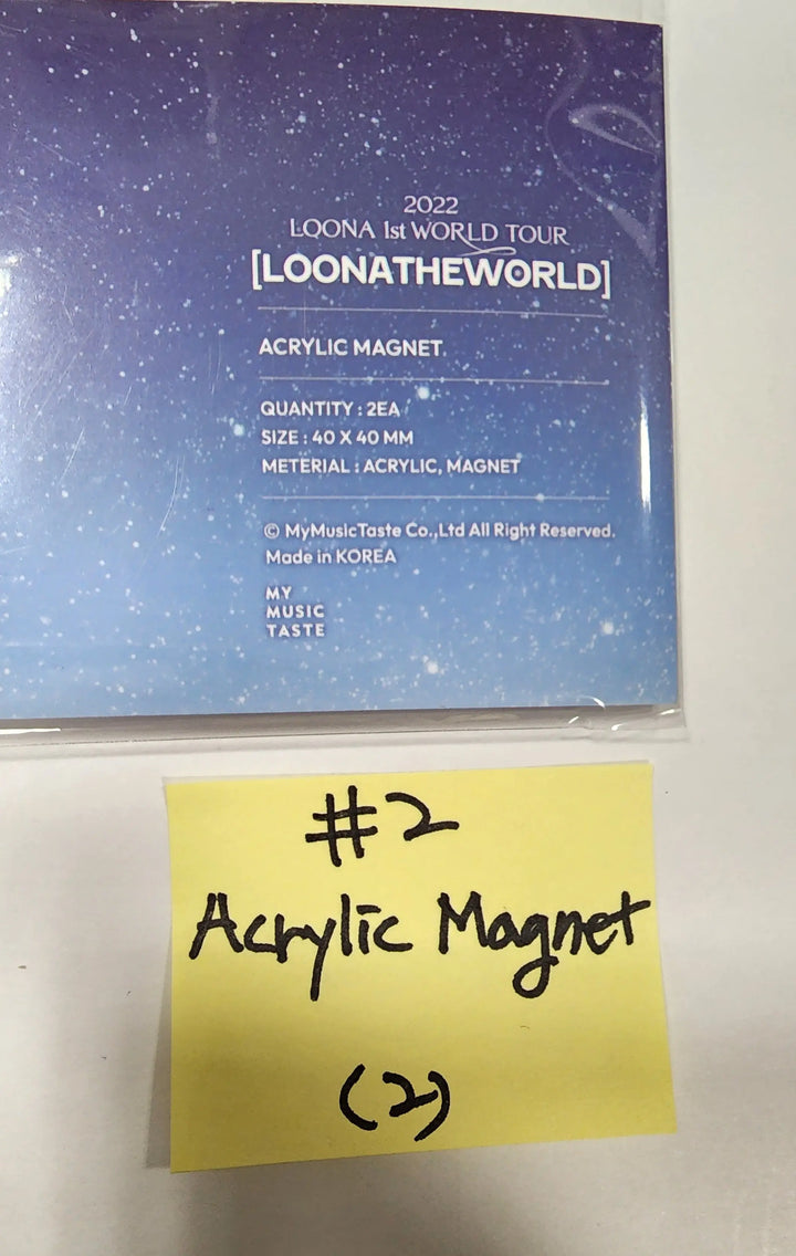 Loona "LOONATHEWORLD" 2022 Loona 1st World Tour - Official MD - HALLYUSUPERSTORE