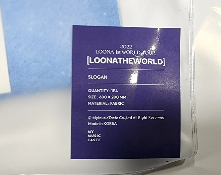 Loona "LOONATHEWORLD" 2022 Loona 1st World Tour - Official MD - HALLYUSUPERSTORE