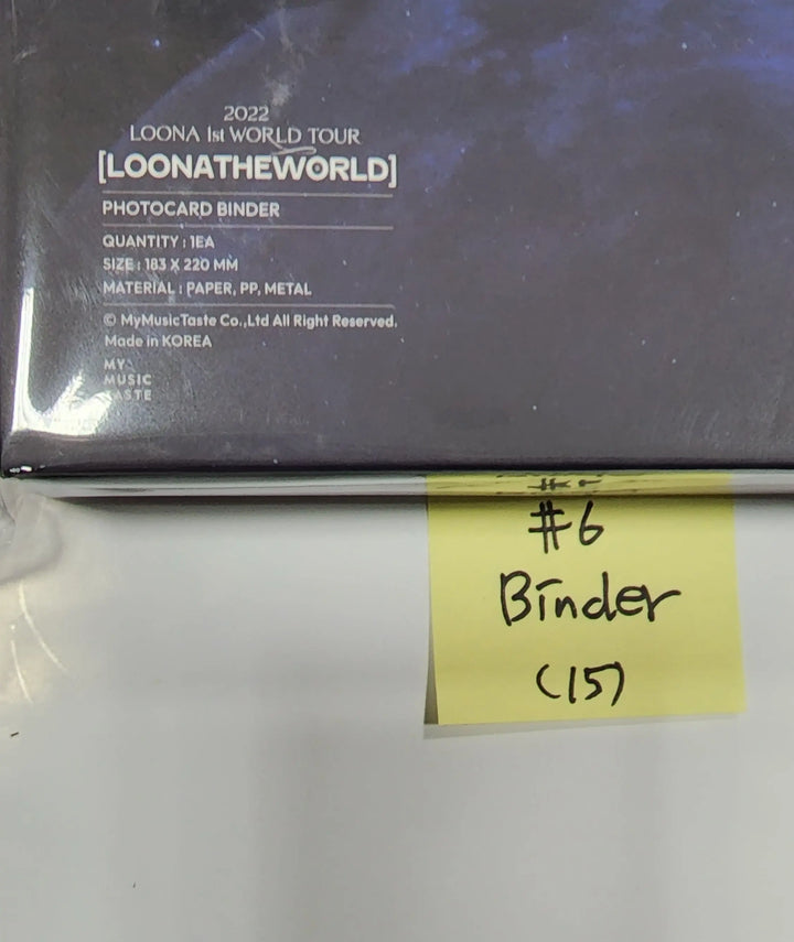 Loona "LOONATHEWORLD" 2022 Loona 1st World Tour - Official MD - HALLYUSUPERSTORE