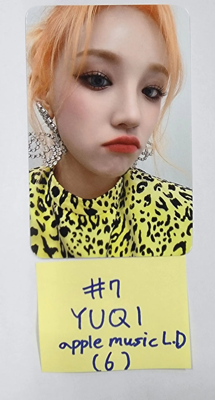 (g) I-DLE "I LOVE" - Apple Music Lucky Draw Event Photocard - HALLYUSUPERSTORE