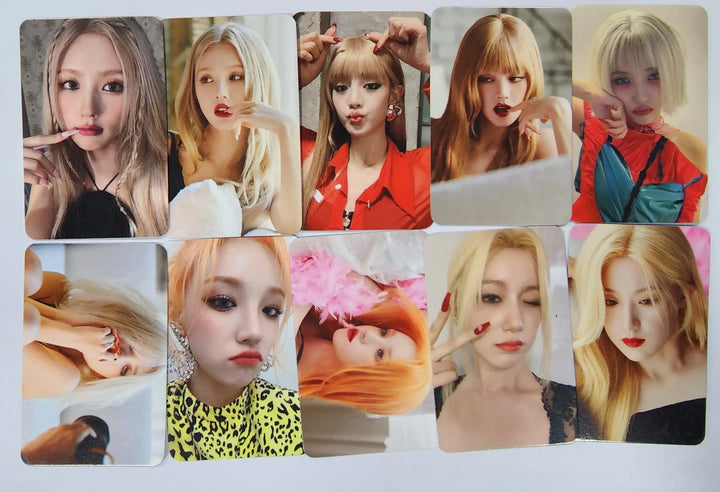 (g) I-DLE "I LOVE" - Apple Music Lucky Draw Event Photocard - HALLYUSUPERSTORE