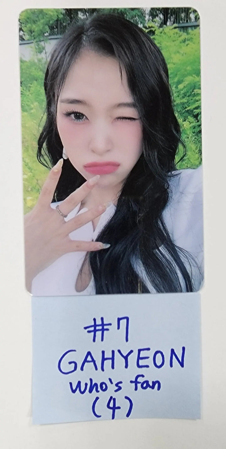 Dreamcatcher "Apocalypse : Follow us" - Who's Fan Cafe Lucky Draw Event PVC Photocard, 4 x 6 photo - HALLYUSUPERSTORE