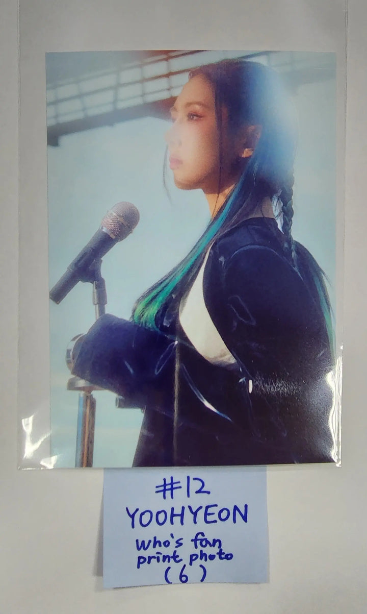 Dreamcatcher "Apocalypse : Follow us" - Who's Fan Cafe Lucky Draw Event PVC Photocard, 4 x 6 photo - HALLYUSUPERSTORE