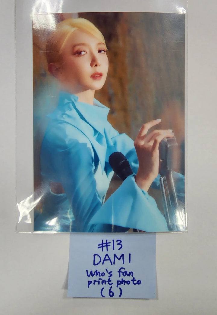 Dreamcatcher "Apocalypse : Follow us" - Who's Fan Cafe Lucky Draw Event PVC Photocard, 4 x 6 photo - HALLYUSUPERSTORE