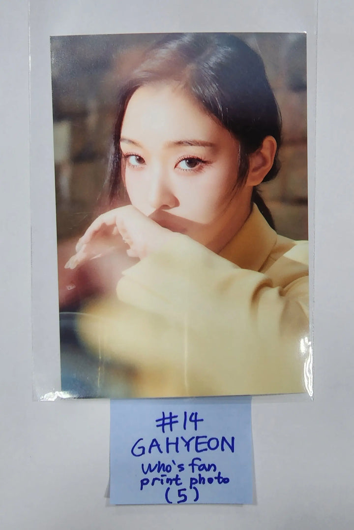 Dreamcatcher "Apocalypse : Follow us" - Who's Fan Cafe Lucky Draw Event PVC Photocard, 4 x 6 photo - HALLYUSUPERSTORE