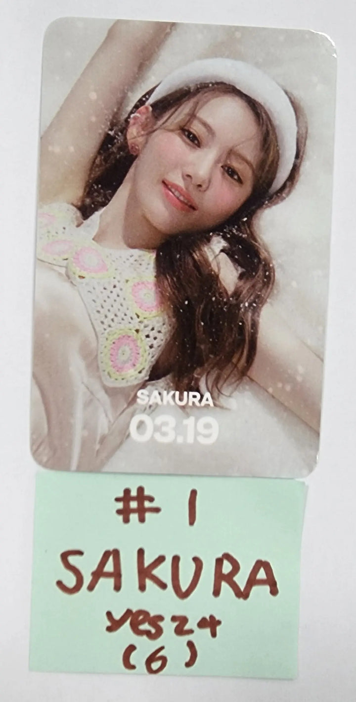 LE SSERAFIM "ANTIFRAGILE" 2nd Mini Album - Yes24 Pre-Order Benefit Photocard - HALLYUSUPERSTORE