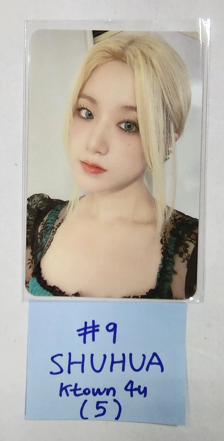(g) I-DLE "I LOVE" - Ktown4u Fansign Event Photocard - HALLYUSUPERSTORE