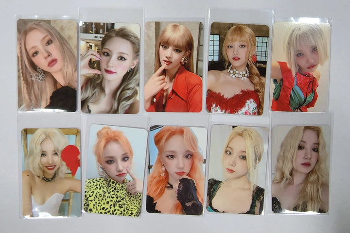 (g) I-DLE "I LOVE" - Ktown4u Fansign Event Photocard - HALLYUSUPERSTORE