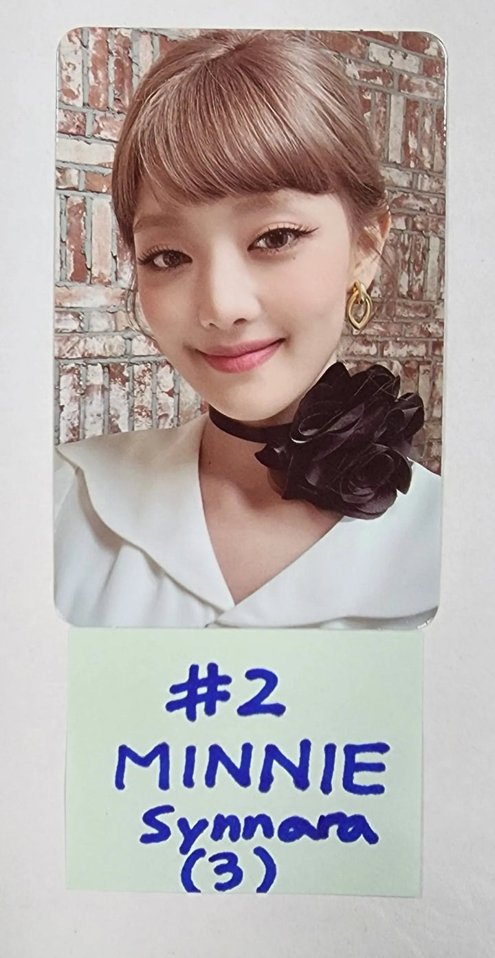 (g) I-DLE "I LOVE" - Synnara Special Event Photocard - HALLYUSUPERSTORE