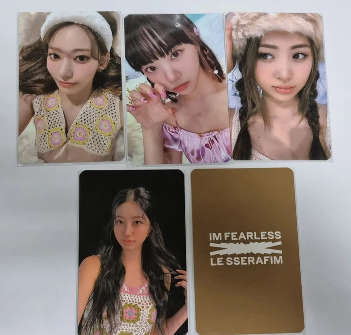 LE SSERAFIM "ANTIFRAGILE" 2nd Mini Album - Powerstation Lucky Draw Event Slim PVC Photocard - HALLYUSUPERSTORE