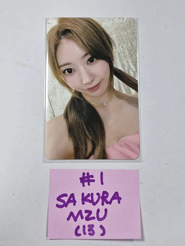 LE SSERAFIM "ANTIFRAGILE" 2nd Mini Album - M2U Lucky Draw Event Slim PVC Photocard - HALLYUSUPERSTORE