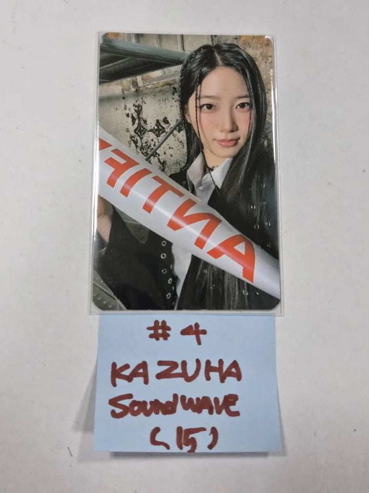 LE SSERAFIM "ANTIFRAGILE" 2nd Mini Album - Soundwave Lucky Draw Event Slim PVC Photocard - HALLYUSUPERSTORE