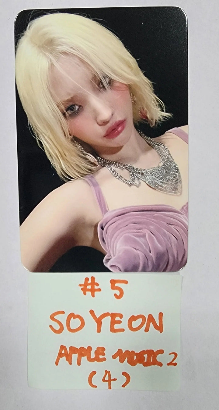 (g) I-DLE "I LOVE" - Apple Music Lucky Draw Event Photocard Round 2 - HALLYUSUPERSTORE