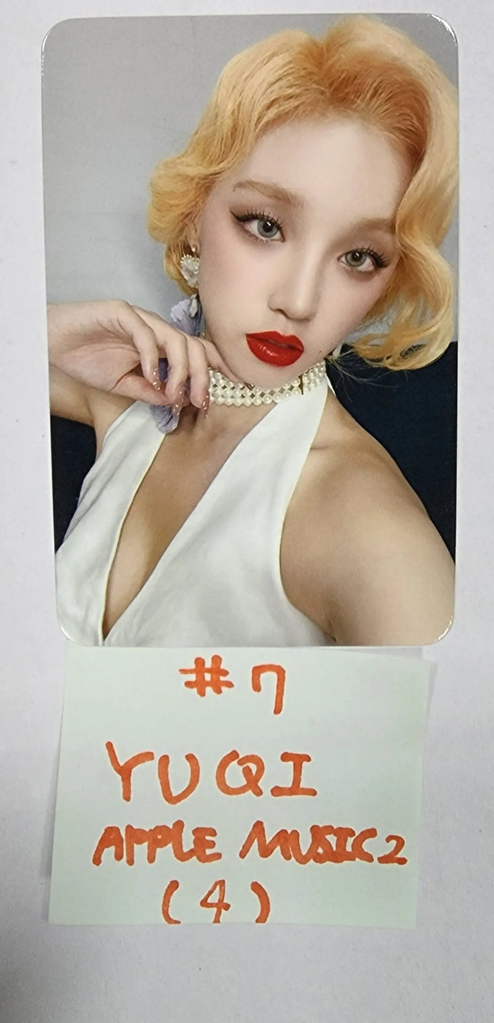 (g) I-DLE "I LOVE" - Apple Music Lucky Draw Event Photocard Round 2 - HALLYUSUPERSTORE