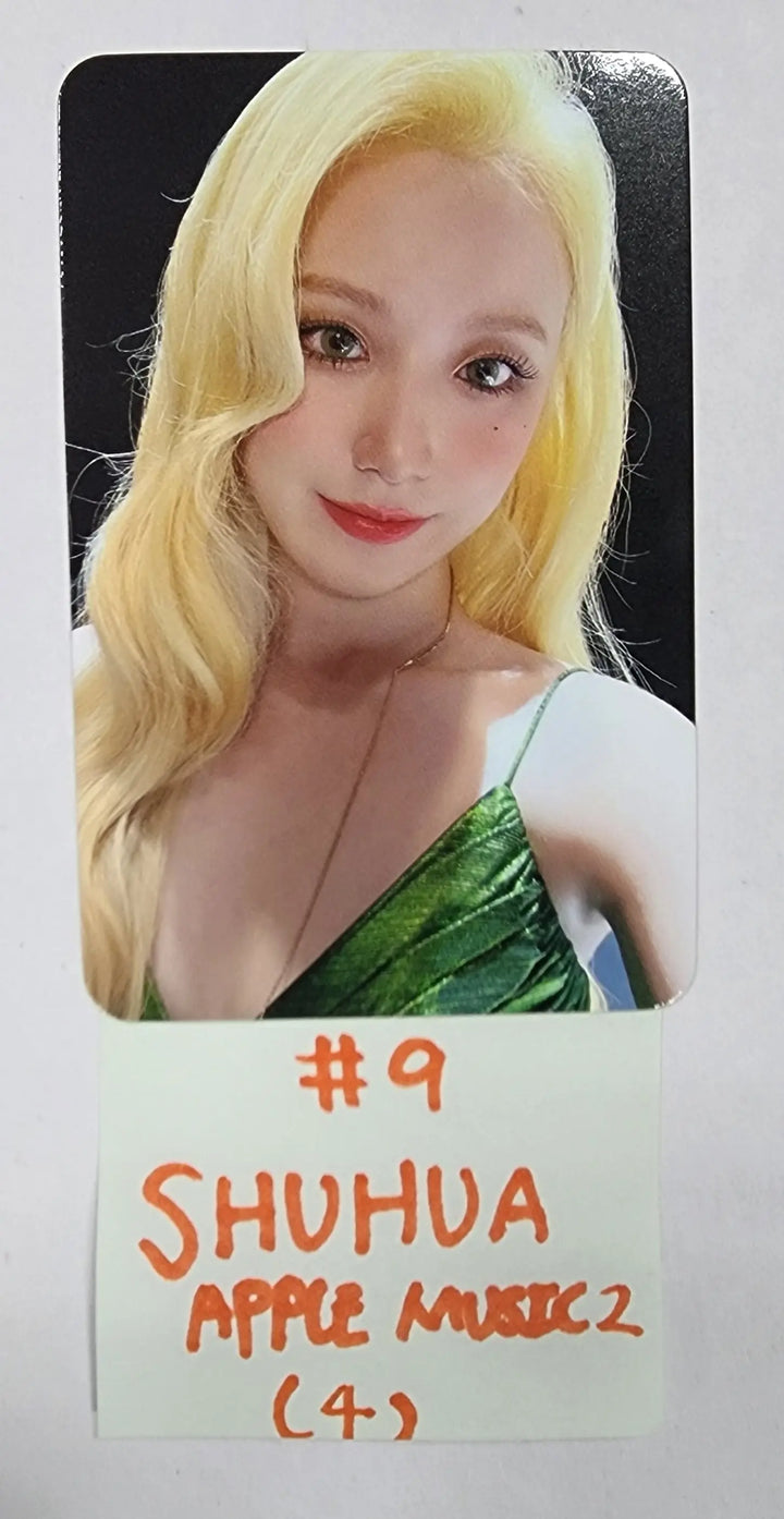 (g) I-DLE "I LOVE" - Apple Music Lucky Draw Event Photocard Round 2 - HALLYUSUPERSTORE