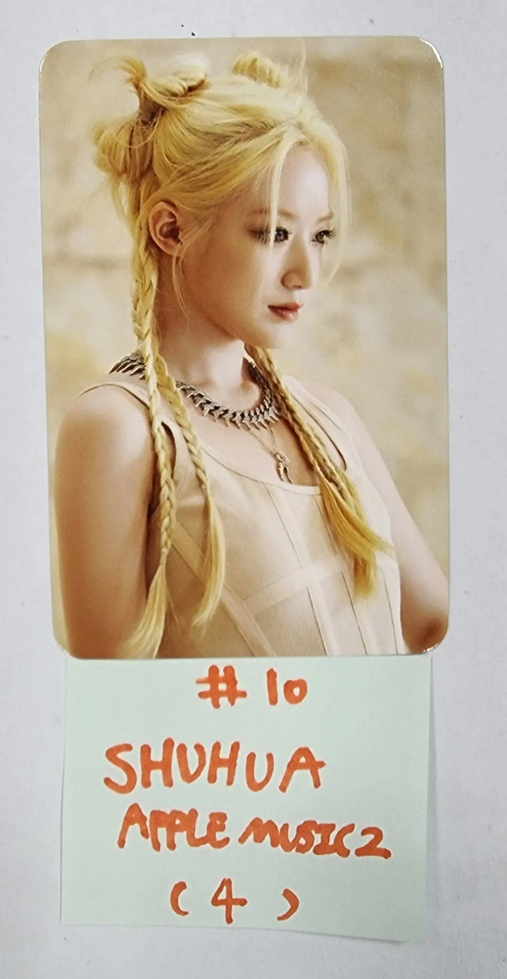 (g) I-DLE "I LOVE" - Apple Music Lucky Draw Event Photocard Round 2 - HALLYUSUPERSTORE