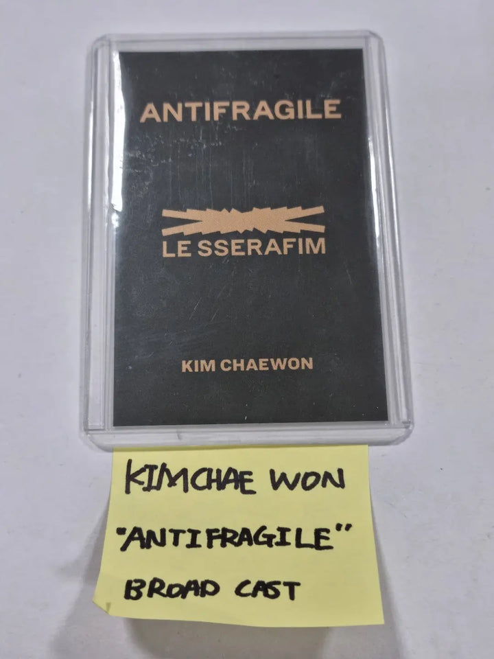 LE SSERAFIM "ANTIFRAGILE" 2nd Mini Album - Broadcast Photocard, Postcard Set (5EA) - HALLYUSUPERSTORE