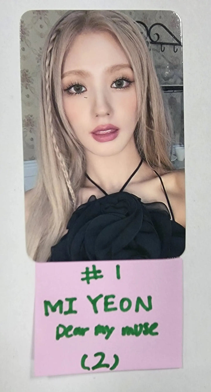(g) I-DLE "I LOVE" - Dear My Muse Pre-Order Benefit Photocard - HALLYUSUPERSTORE