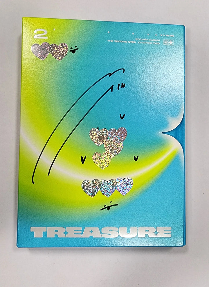 JUNKYU (of Treasure) 'THE SECOND STEP : CHAPTER TWO' - Hand Autographed(Signed) Album - HALLYUSUPERSTORE