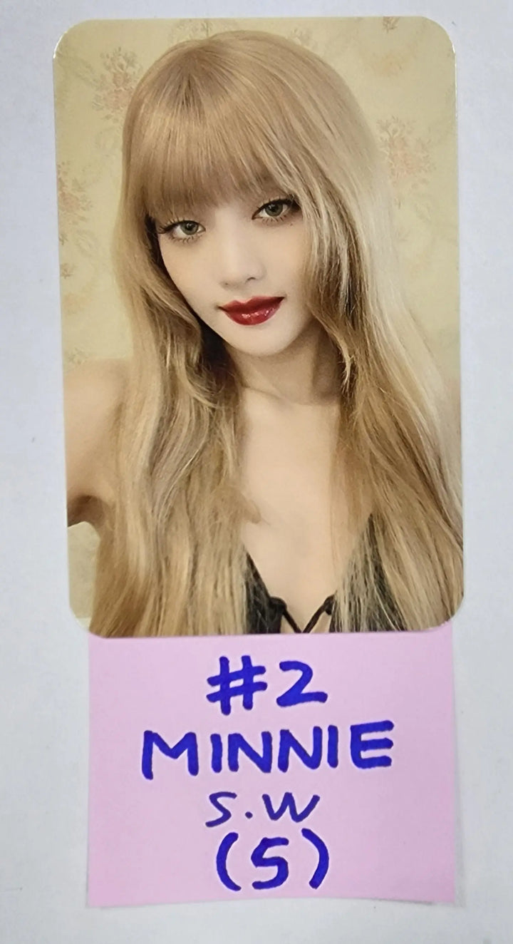 (g) I-DLE "I LOVE" - Soundwave Fansign Event Photocard - HALLYUSUPERSTORE