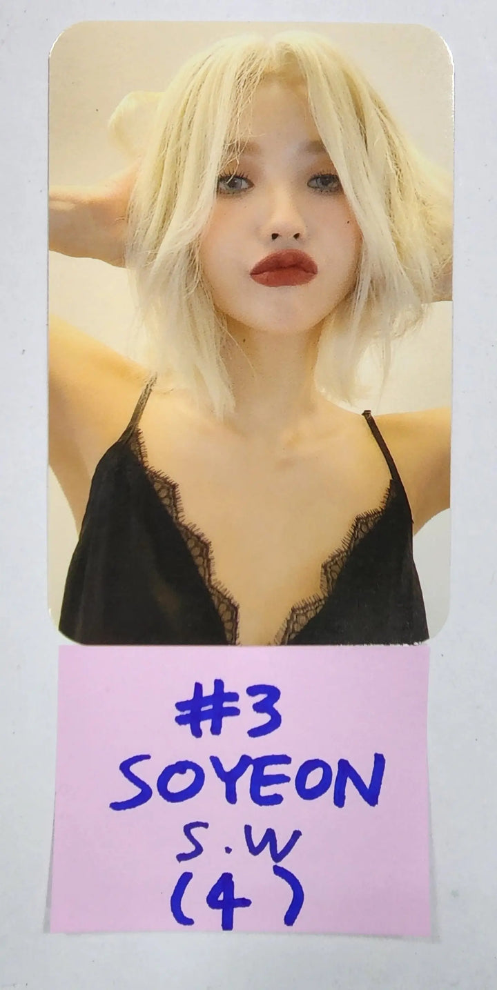 (g) I-DLE "I LOVE" - Soundwave Fansign Event Photocard - HALLYUSUPERSTORE
