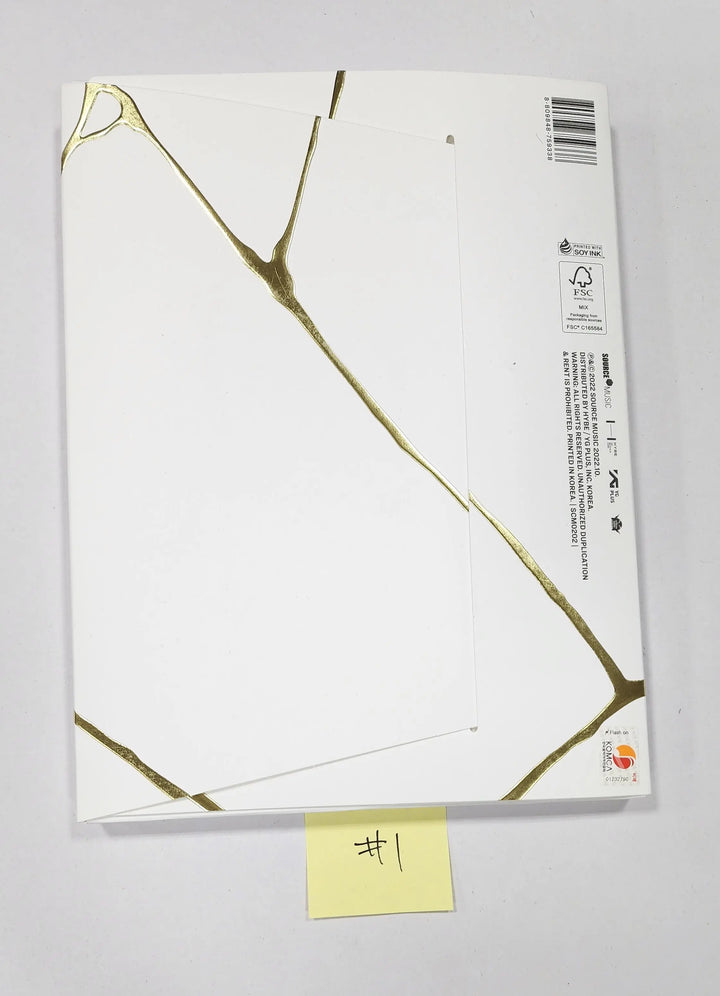 LE SSERAFIM "ANTIFRAGILE" 2nd Mini Album - Hand Autographed(Signed) Promo Album - HALLYUSUPERSTORE