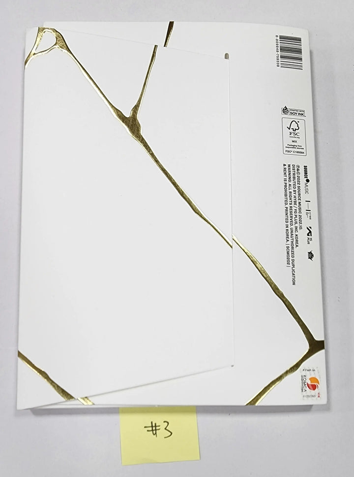 LE SSERAFIM "ANTIFRAGILE" 2nd Mini Album - Hand Autographed(Signed) Promo Album - HALLYUSUPERSTORE