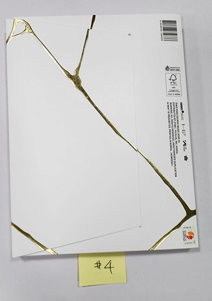 LE SSERAFIM "ANTIFRAGILE" 2nd Mini Album - Hand Autographed(Signed) Promo Album - HALLYUSUPERSTORE