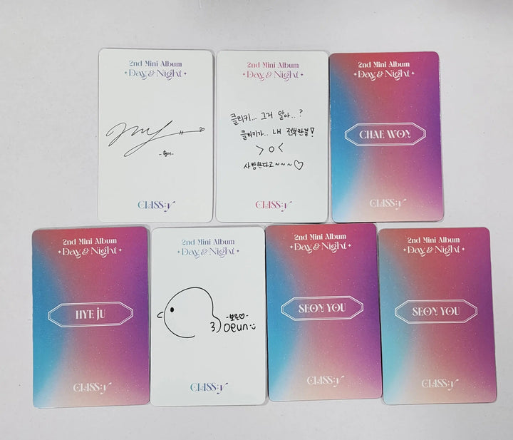 CLASS:y "Day Night" 2nd Mini Album - Official Photocard - HALLYUSUPERSTORE