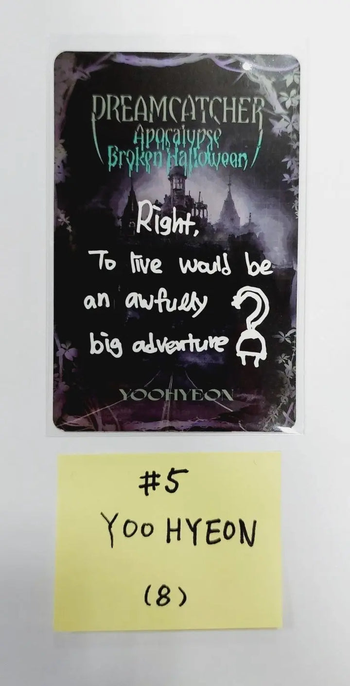 Dreamcatcher "Apocalypse Broken Halloween" - Bucket Hat inclusive random photocard - HALLYUSUPERSTORE