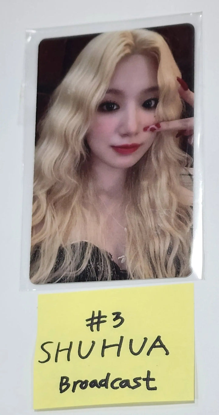 (G) I-DLE "I love"  - Broadcast Photocard - HALLYUSUPERSTORE