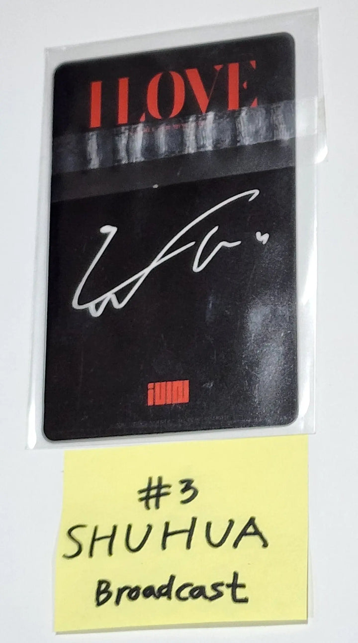 (G) I-DLE "I love"  - Broadcast Photocard - HALLYUSUPERSTORE